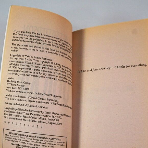The Quickie by James Patterson 2007 Paperback - Picture 5 of 5